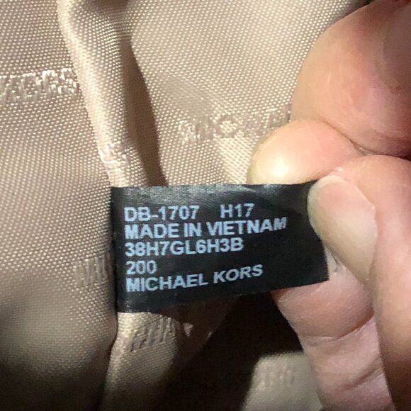 Michael Kors Lupita Signature Brown Monogram Large Hobo Shoulder Bag - Picture 13 of 13